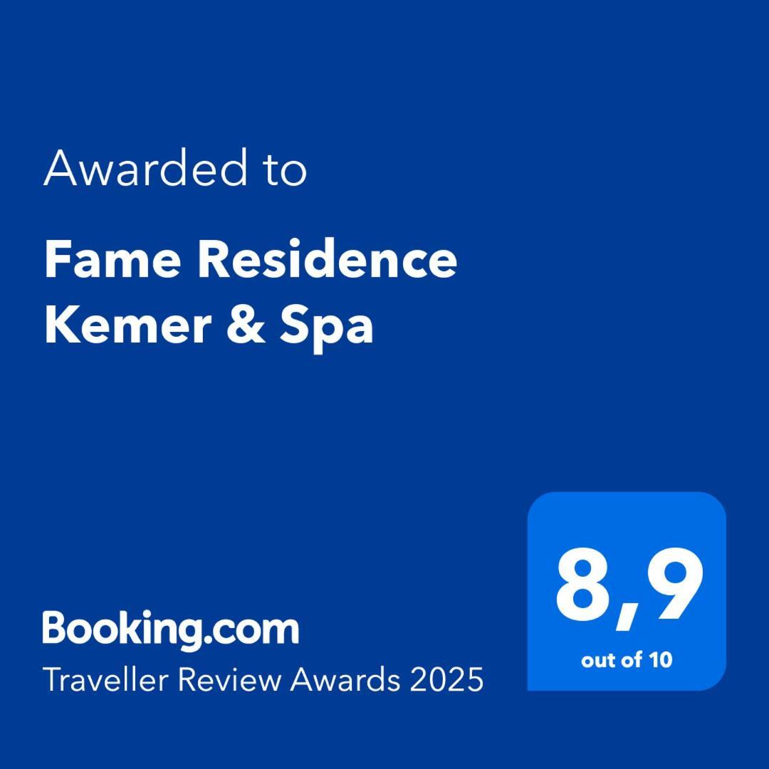 Fame Residence Kemer & Spa Exterior photo